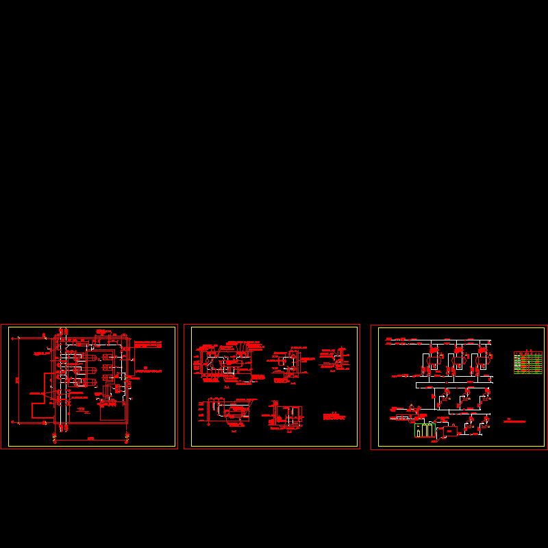 换热站设计CAD施工大样图 - 1