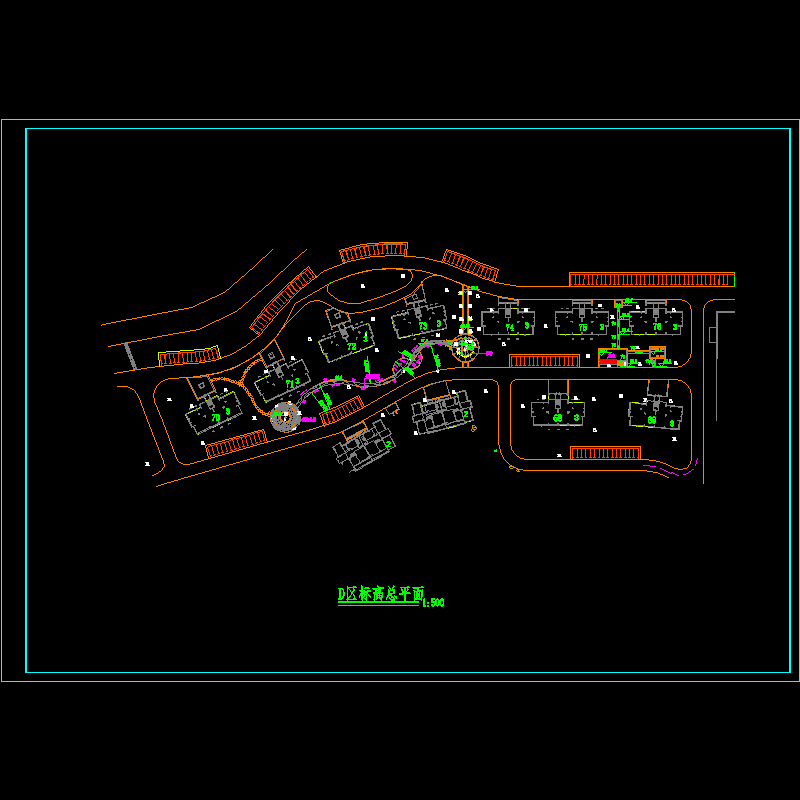 dz-3标高总平面.dwg