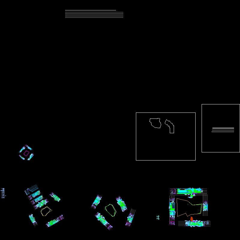 4层现代城商业综合体CAD施工图纸（商业建筑C）.dwg - 1