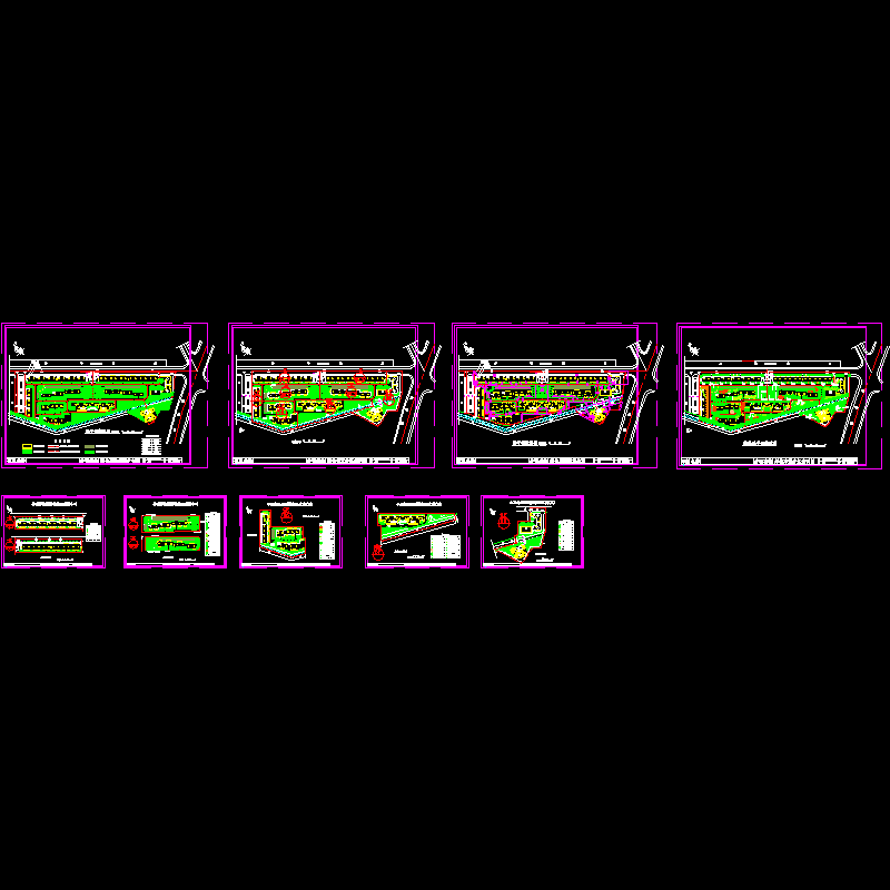 小区绿化规划图纸.dwg - 1