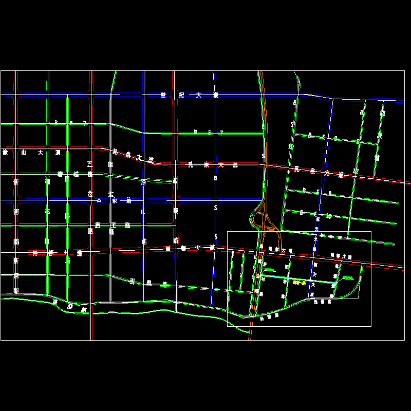 1120规划一路地理位置图2.dwg