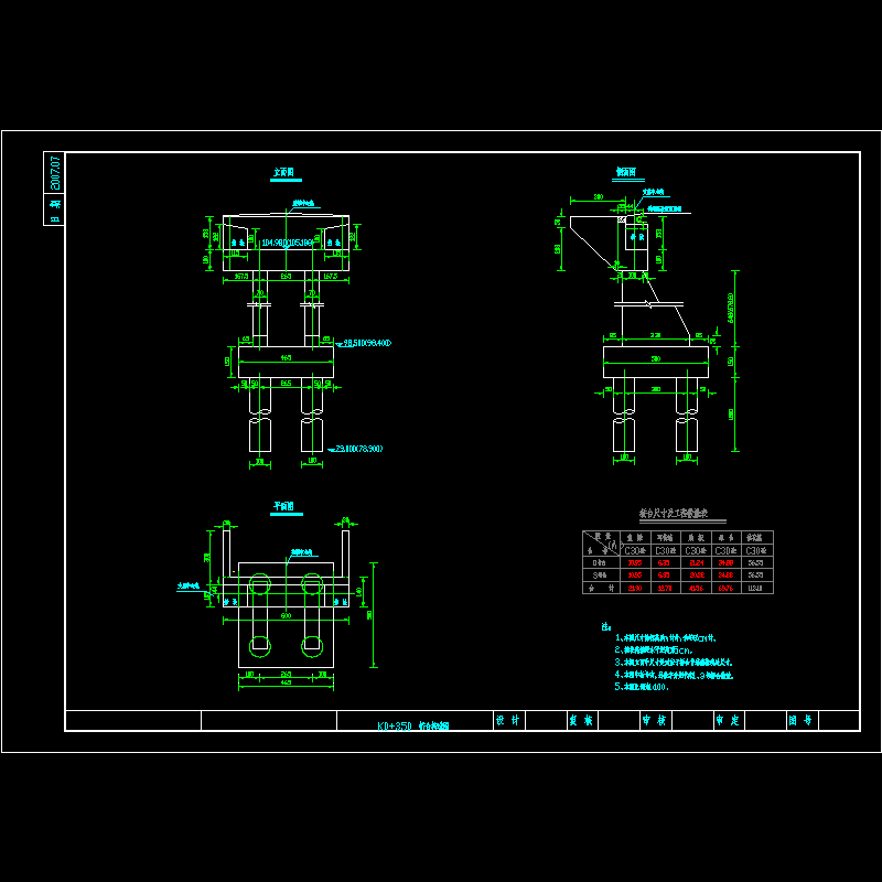 桥台构造图.dwg