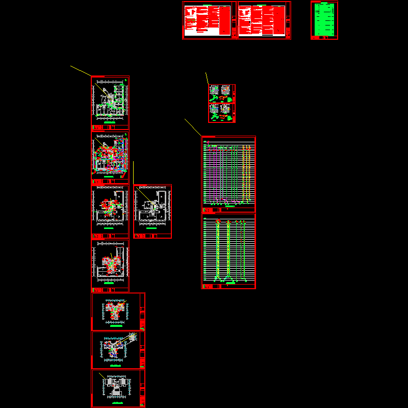 江苏某公馆三期给排水CAD施工详图.dwg - 1