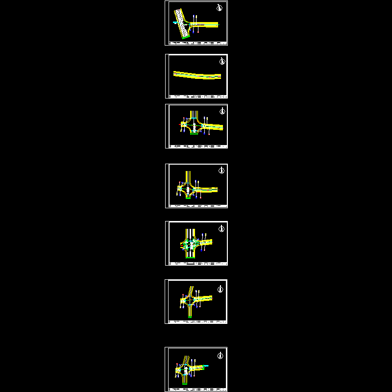 交通路线标志图.dwg