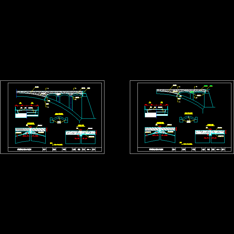 1--45m桥面构造及排水设施图.dwg