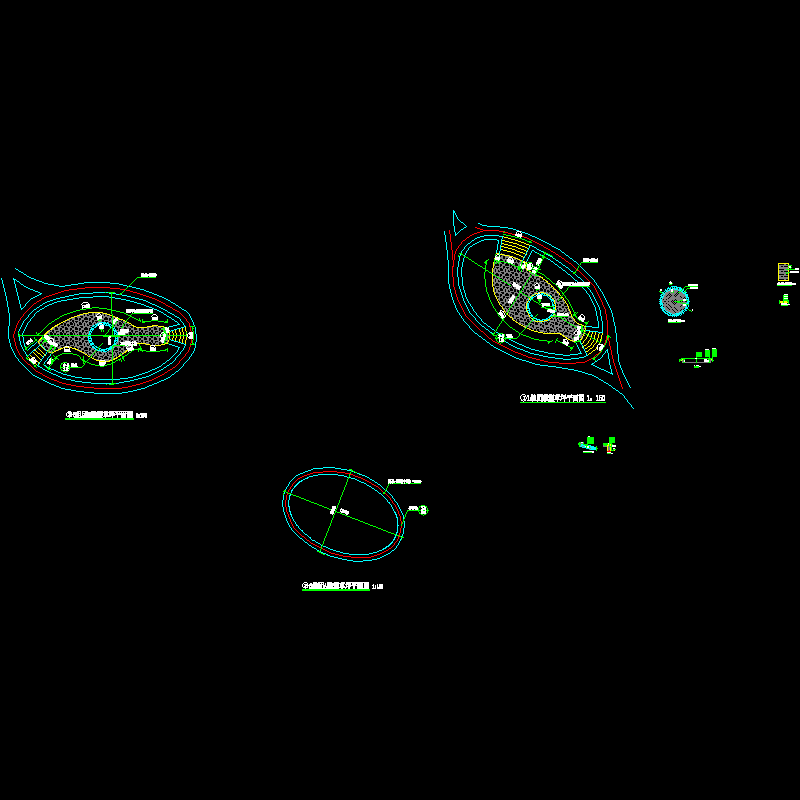03，18雕塑草坪大样图，斩假石详图_t3.dwg