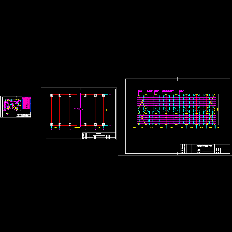 23m跨度钢结构厂房部分节点构造CAD详图纸.dwg - 1
