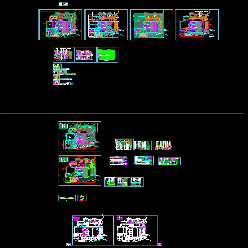 厂区景观绿化工程CAD施工图纸 - 1