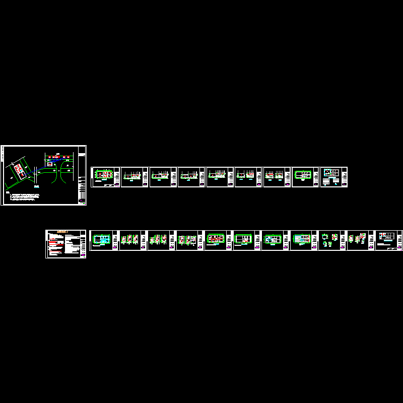 大型污水处理设施全套图纸.dwg - 1