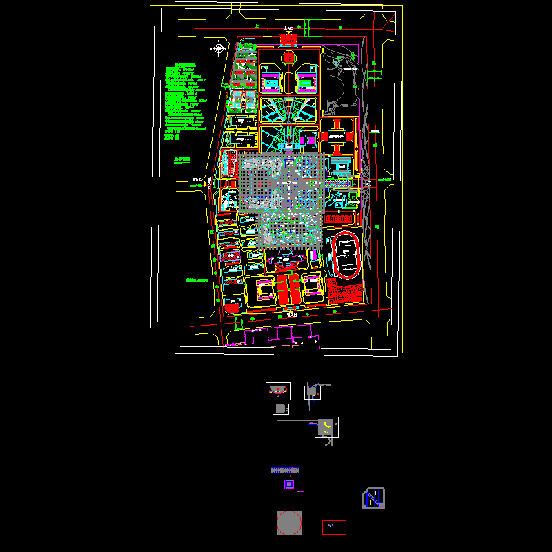 总图部分及铺装详图.dwg