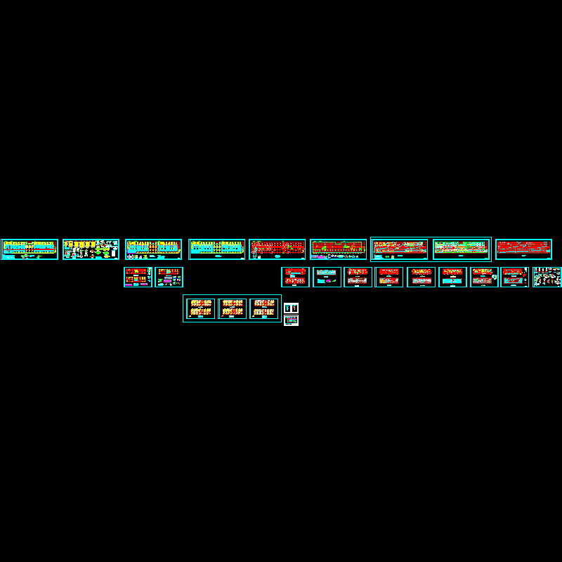 大厦结构设计CAD施工大样图.dwg - 1