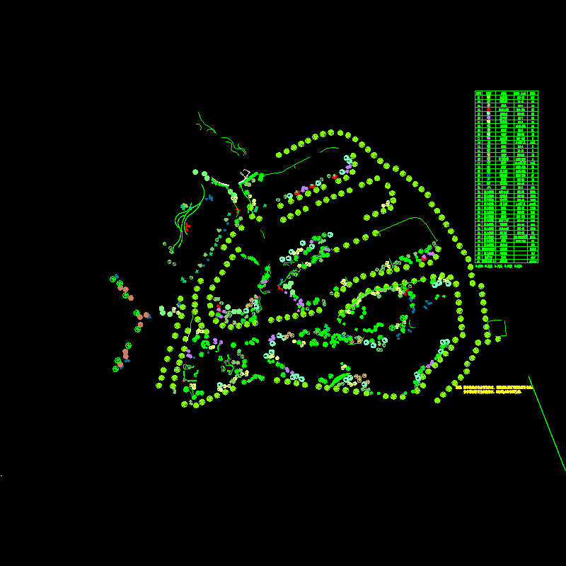 zz-01 植物平面布置图.dwg