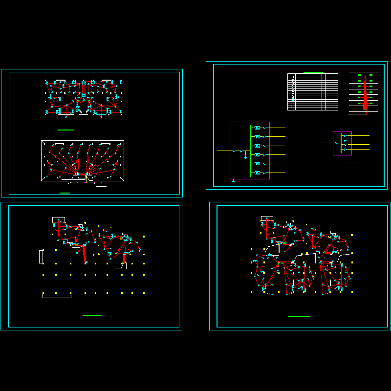 某单位住宅楼电气施工图d.dwg