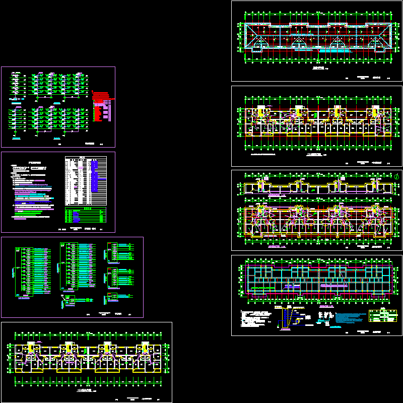 住宅楼电气设计CAD图纸，含设计说明 - 1