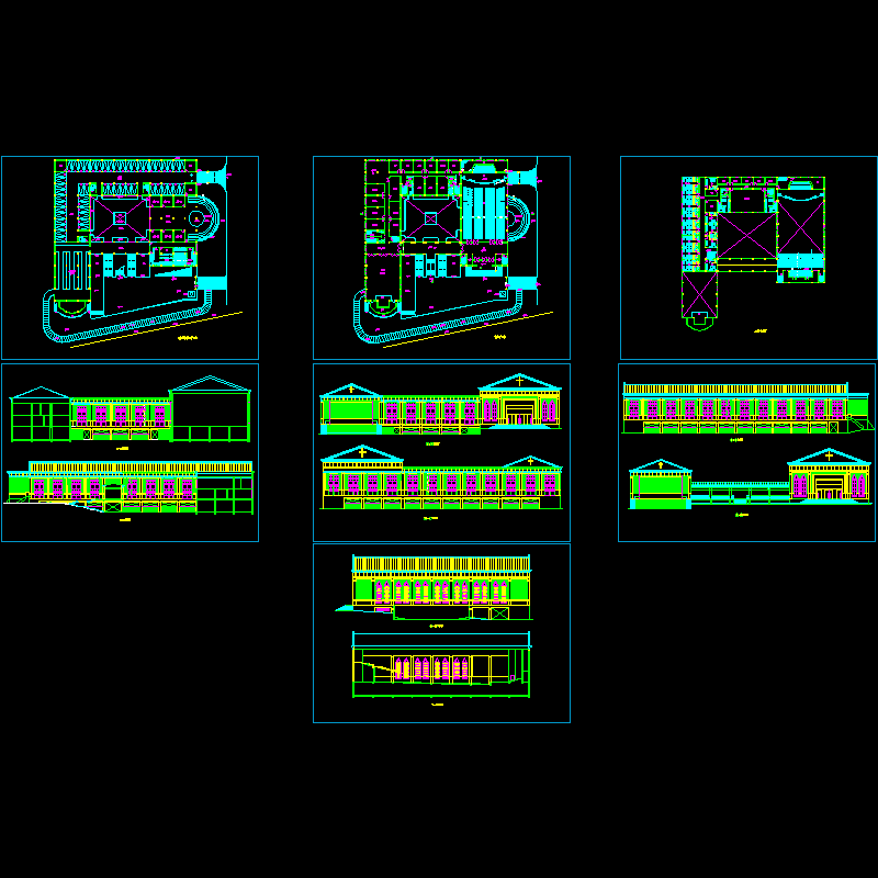 欧式教堂建筑设计方案.dwg - 1