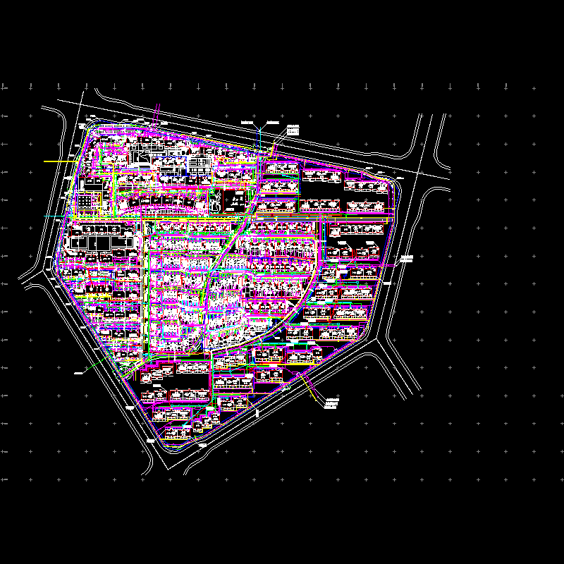 金地格林小镇综合管线设计CAD图纸.dwg - 1