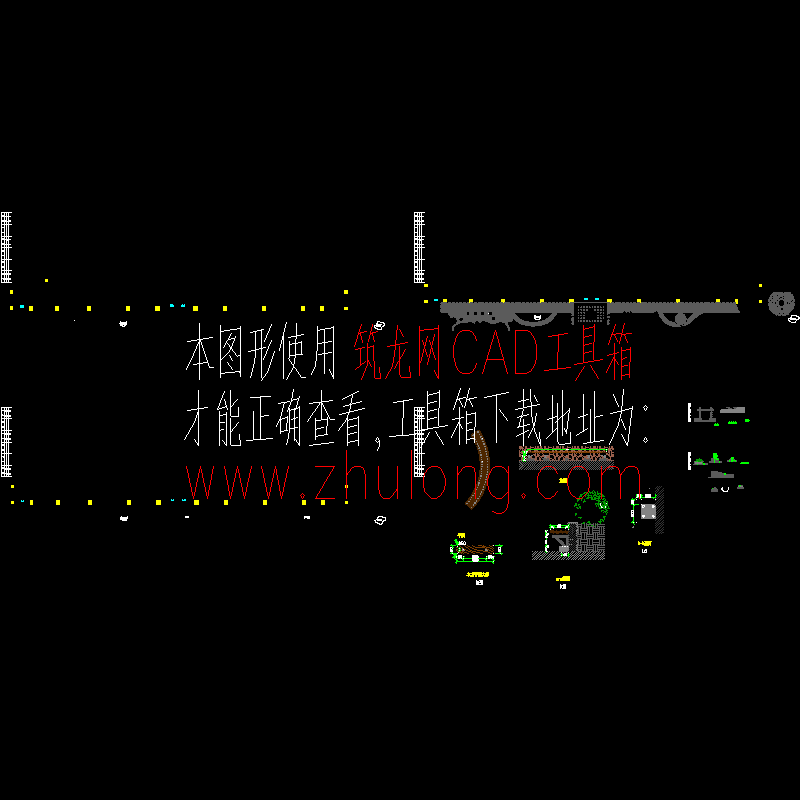 大前环境园林CAD施工图纸.dwg - 1