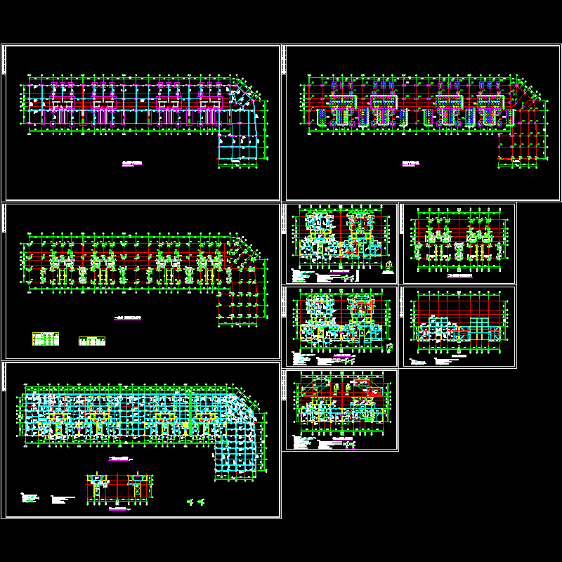 综合高层梁板配筋.dwg - 1