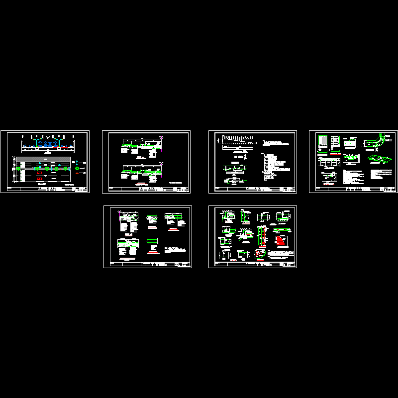 道路施工CAD图纸，含构造结构图纸 - 1