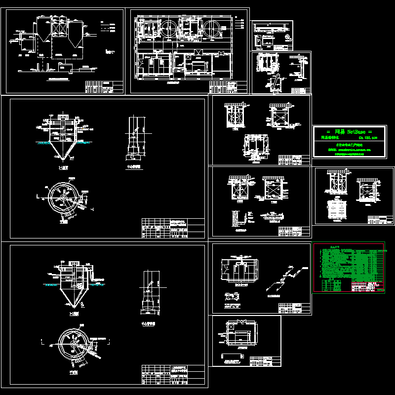 120m3_d接触氧化工艺组图池.dwg