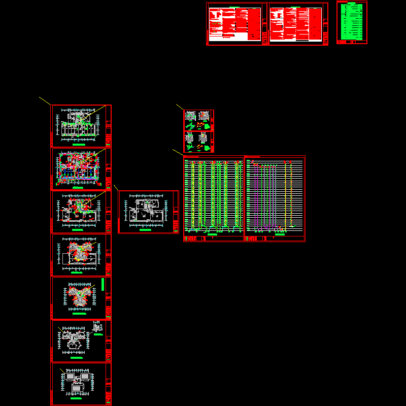 江苏某公馆二期给排水CAD施工图纸.dwg - 1