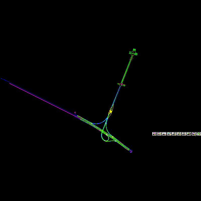 s6-2-7 互通式立体交叉匝道连接部设计图.dwg