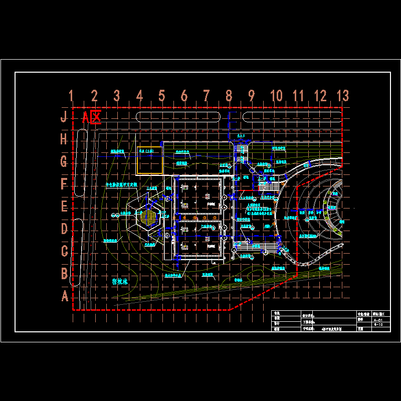 a-01平面及定位图.dwg