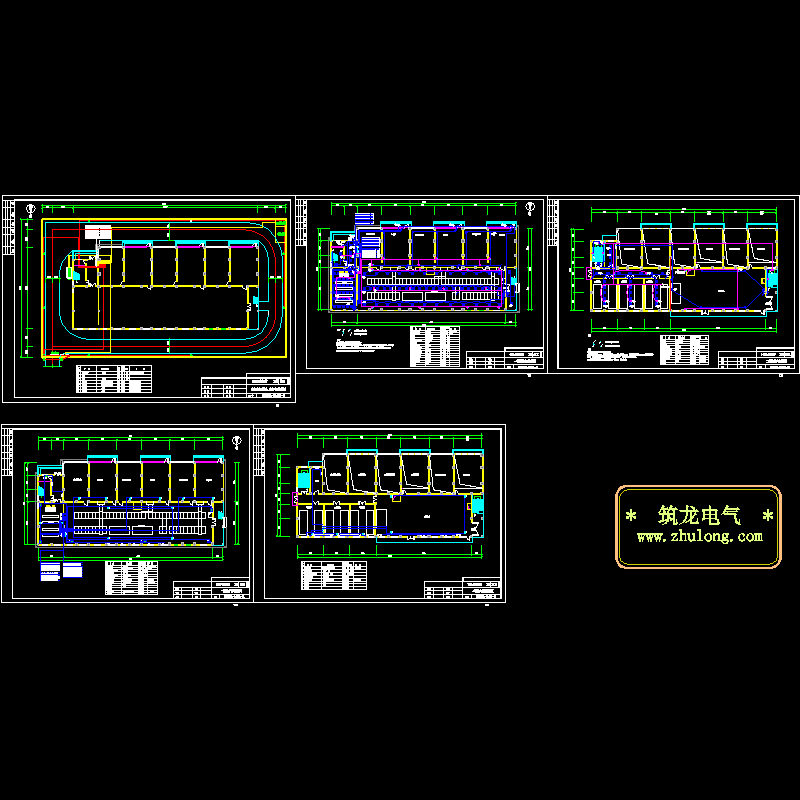 110KV变电站照明、动力平面布置图纸.dwg - 1