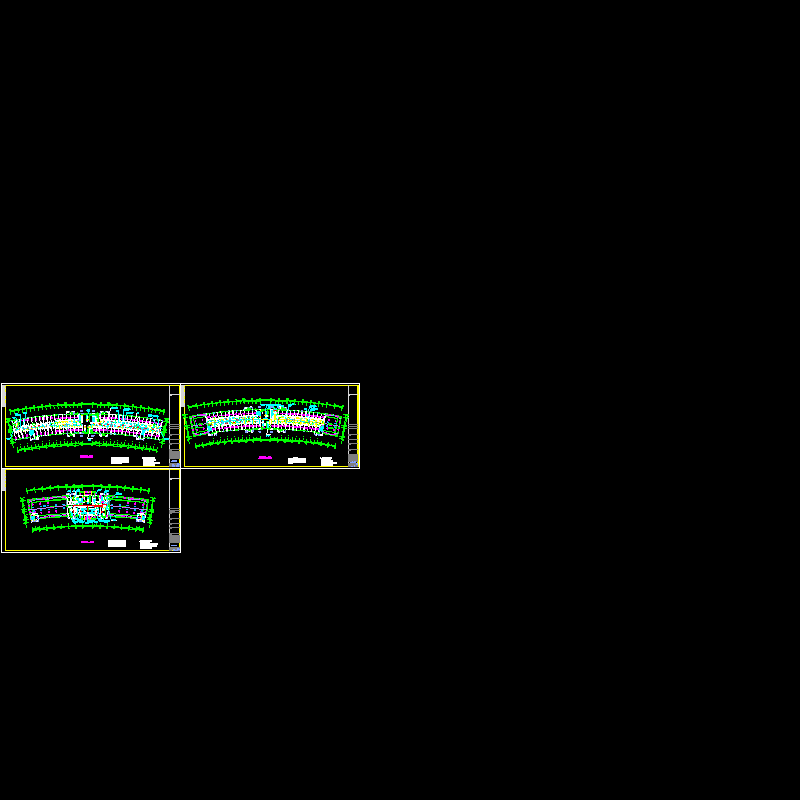 综合办公楼空调风系统平面图纸.dwg - 1