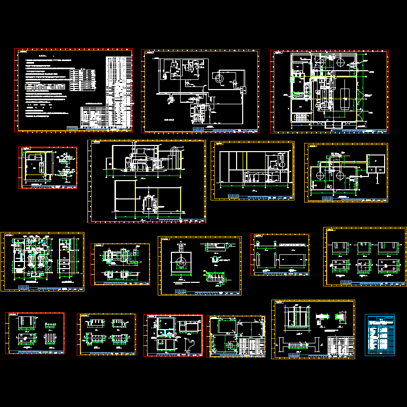 医院蒸汽锅炉平面及基础图纸.dwg - 1