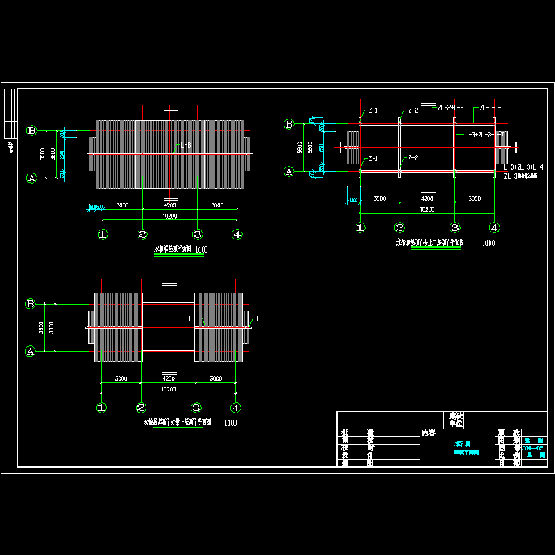 05水怡居屋顶平面图.dwg