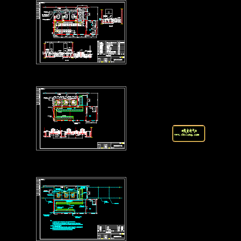 高低压配电房电气设计CAD施工图纸.dwg - 1