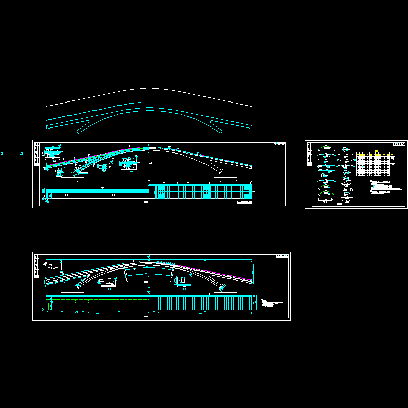 主拱外形及结构.dwg