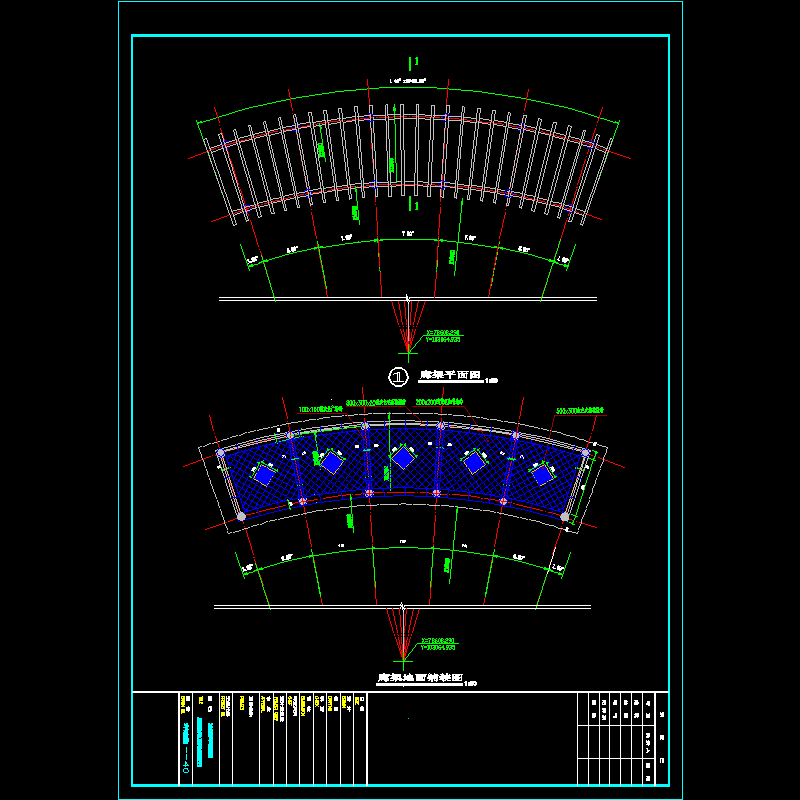 廊架平面图.铺装图环施 --40.dwg