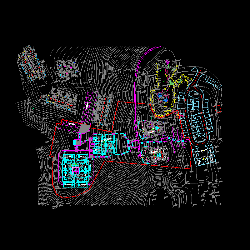 雪岭仙山样板区局部.dwg