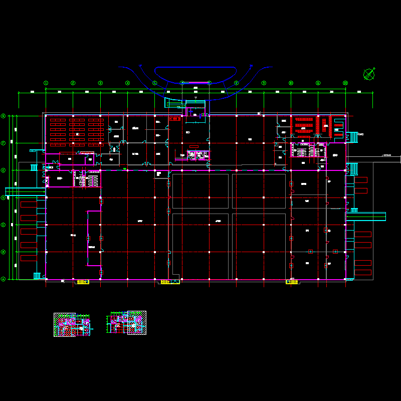 x-1一层平面图.dwg