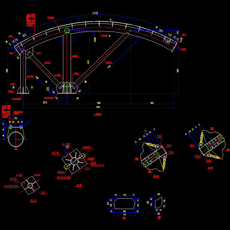 膜结构桁架节点3.dwg