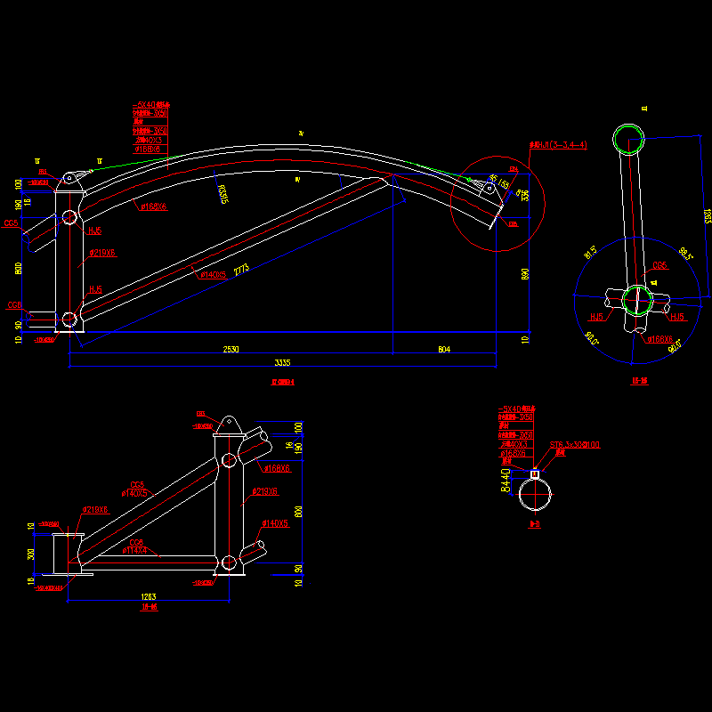 膜结构桁架节点4.dwg