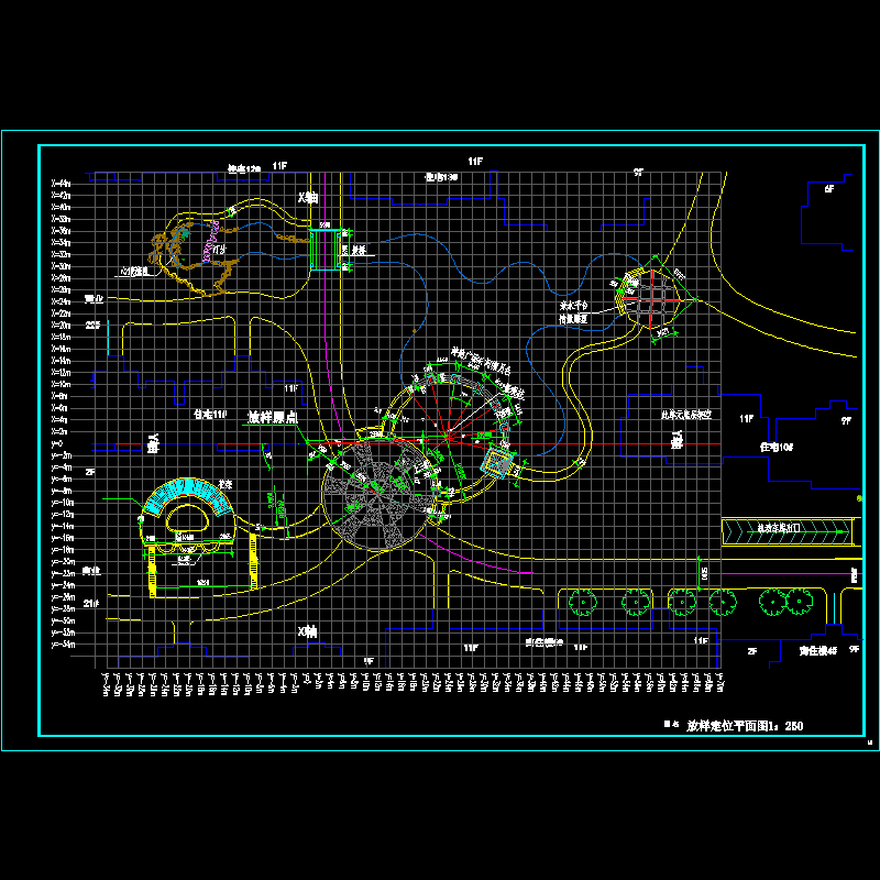 放样定位平面图1：250.dwg