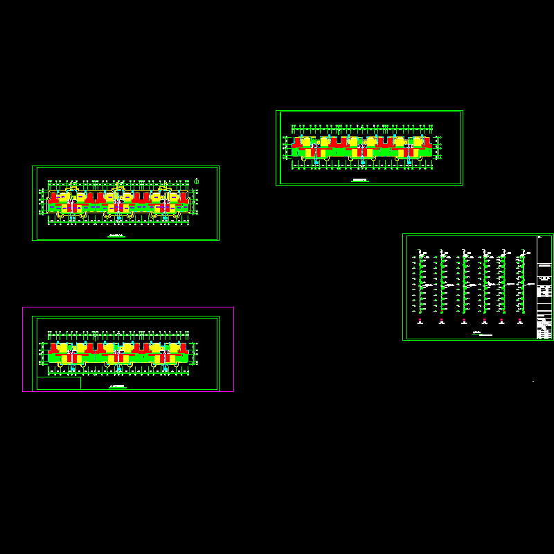 11层小区16#楼地暖设计CAD施工图纸(dwg) - 1