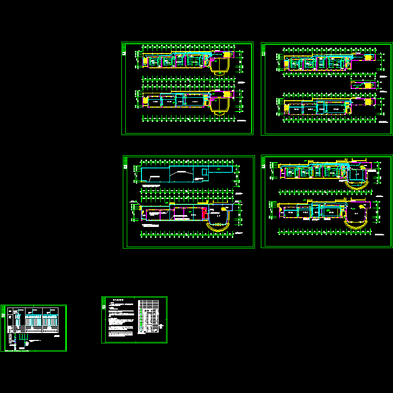 小学教学楼电气施工CAD图纸 - 1