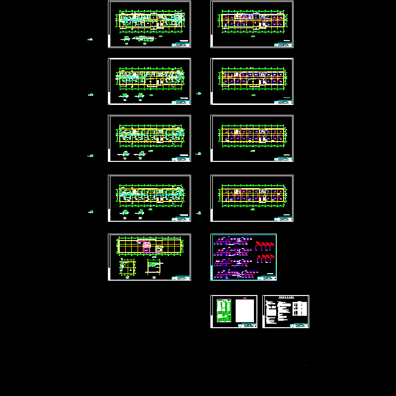 上4层研发楼空调图纸.dwg - 1