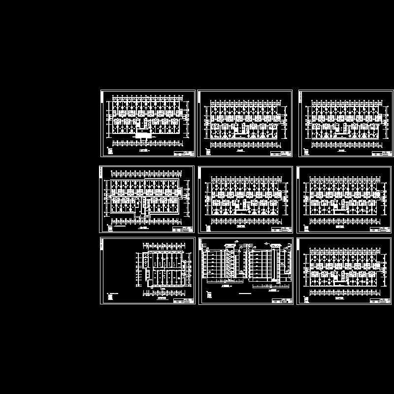 山庄客房楼信息点布置图（9页图纸）.dwg - 1