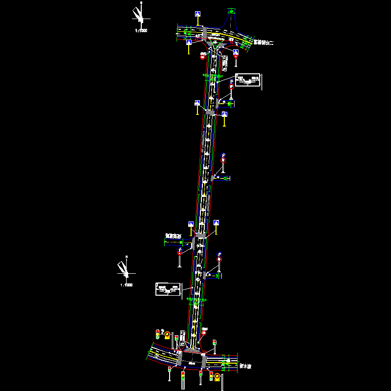 1交通设施平面图.dwg