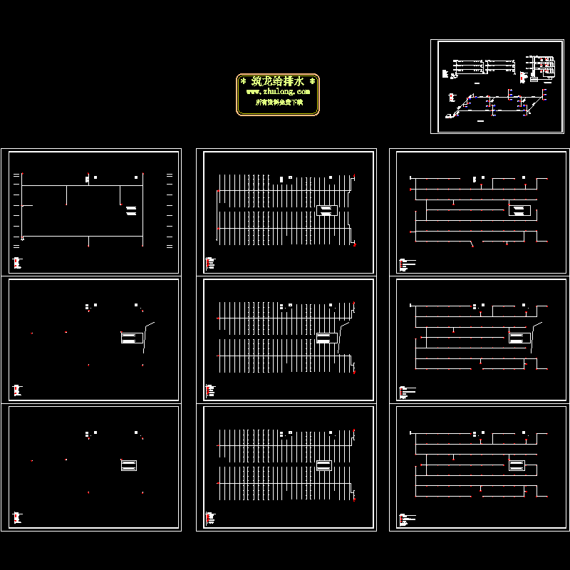 文化购物广场消防设计CAD图纸.dwg - 1