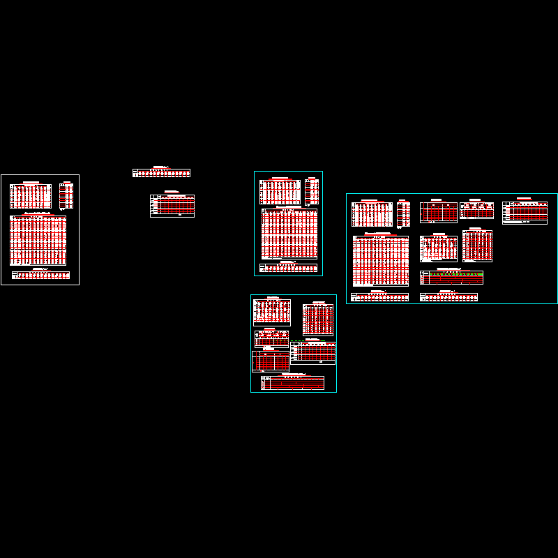 结构设计计算设计常用表格.dwg - 1