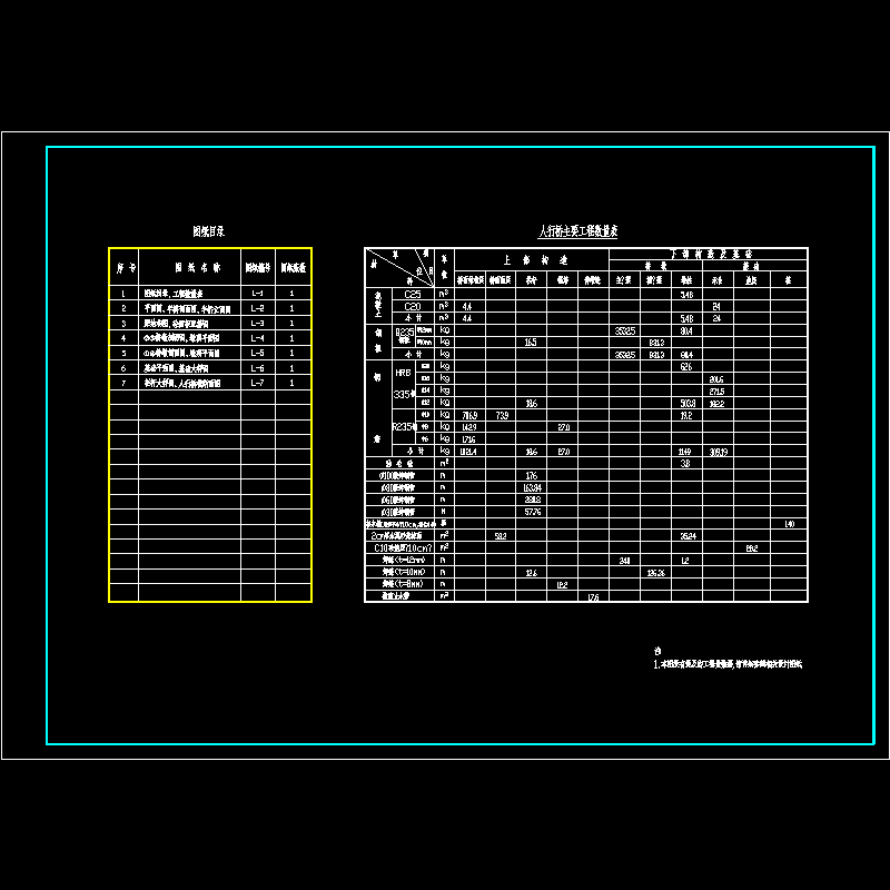 图纸目录、工程数量表.dwg