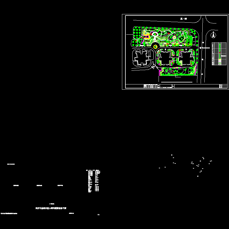 屋顶绿化设计图.dwg