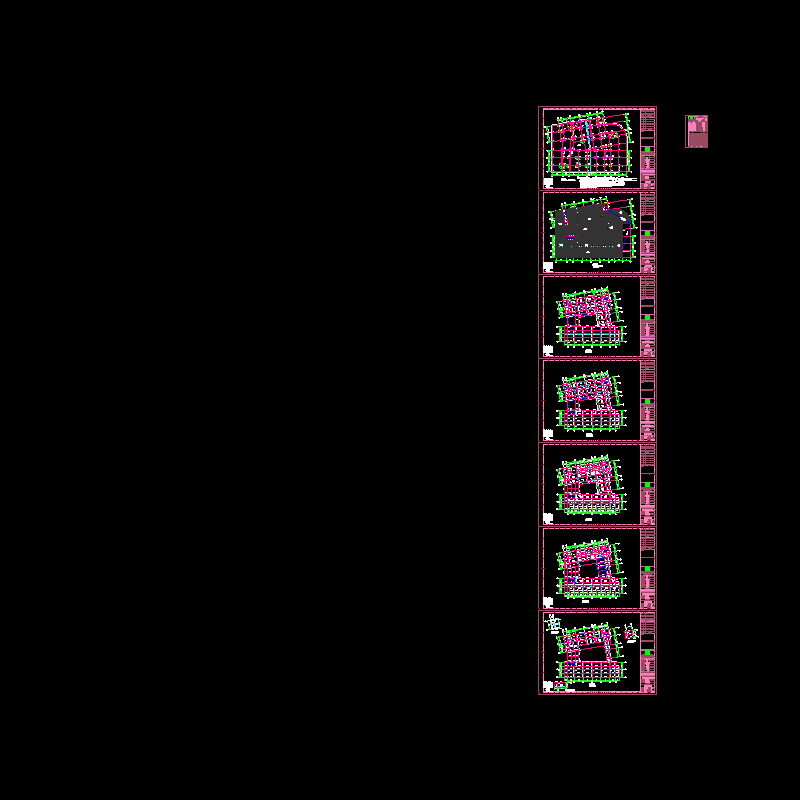 社区卫生中心结构施工招标图.dwg