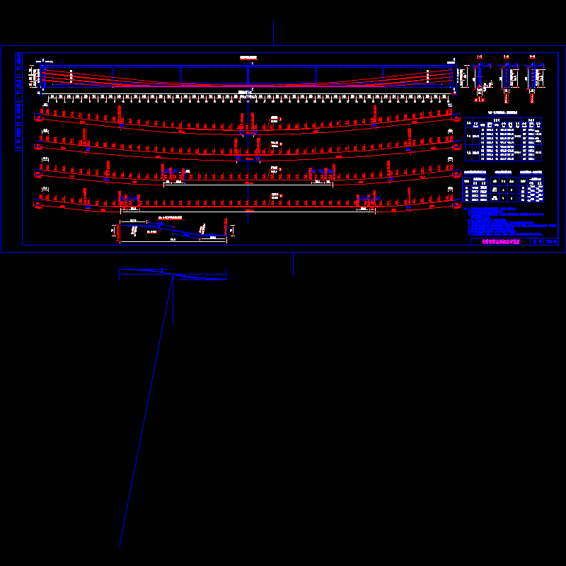 06边跨预制主梁钢束布置图.dwg